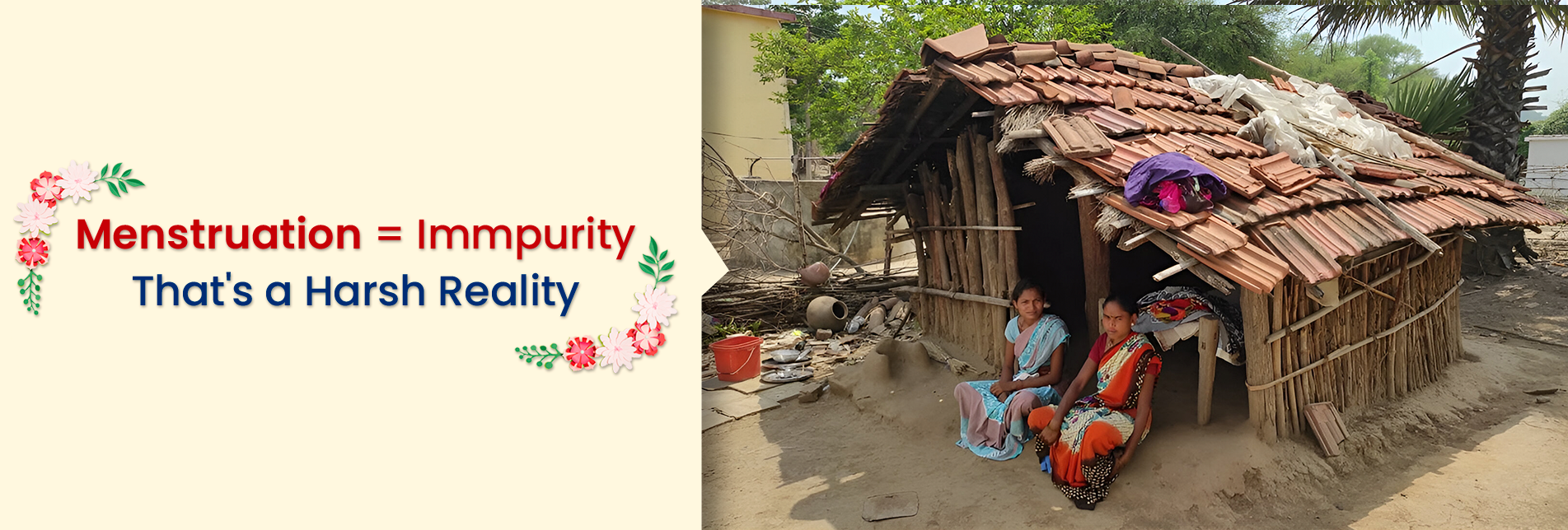 Sanitary Pads to School Girls