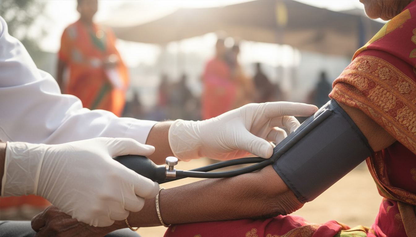 Successful Health Camp Serves Over 200 Community Members in Wadgaon Road